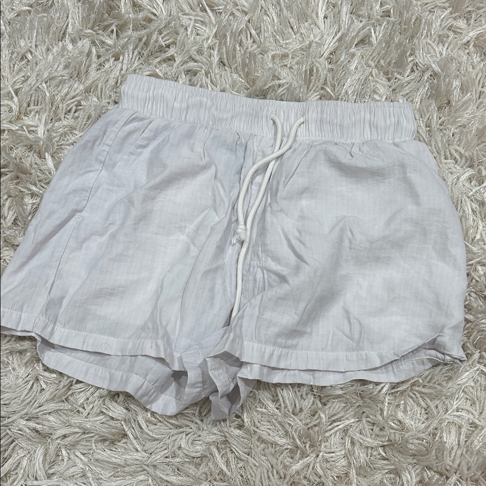 Forever 21 White Athletic Shorts